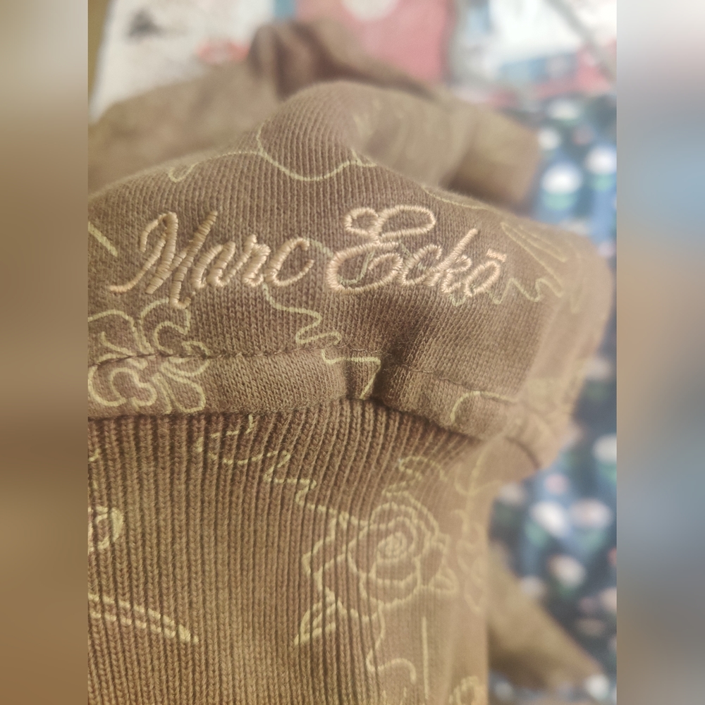 Brown Printed hoodie - Picture 7 of 7